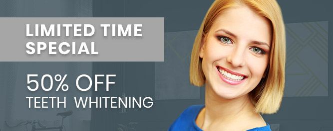 50% Off Teeth Whitening