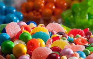 assortment of candy